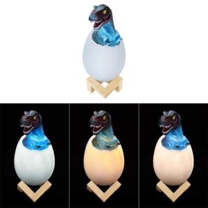 Lampe de Dinosaure qui Change de Couleur
