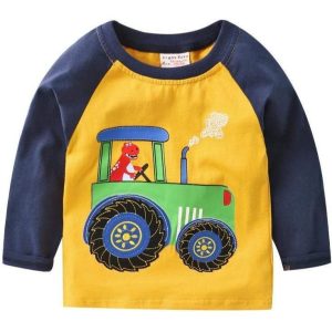 T-Shirt Dinosaure Tracteur