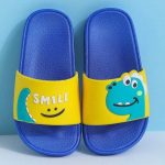 Chaussons Dinosaure Brachiosaure Bleu Foncé