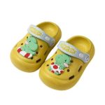 Chaussons Dinosaure Œuf Jaune