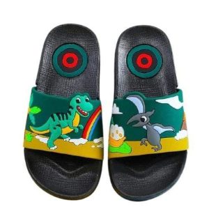 Chaussons Dinosaure Spécimen Vert