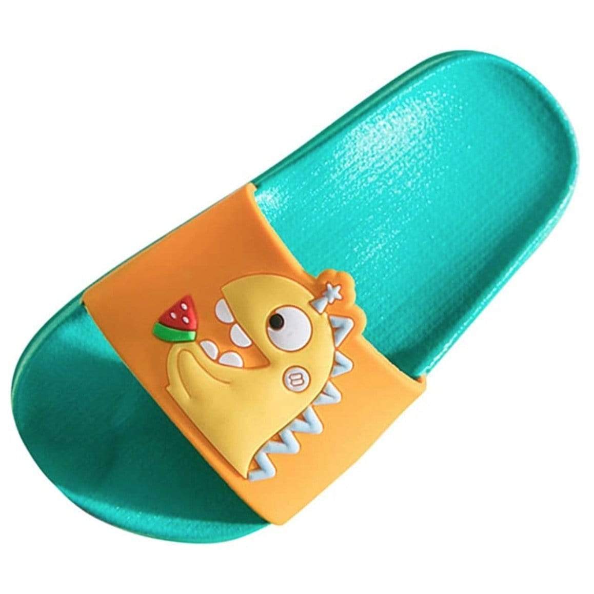 Chaussons Dinosaure Stégosaure Gourmand Turquoise