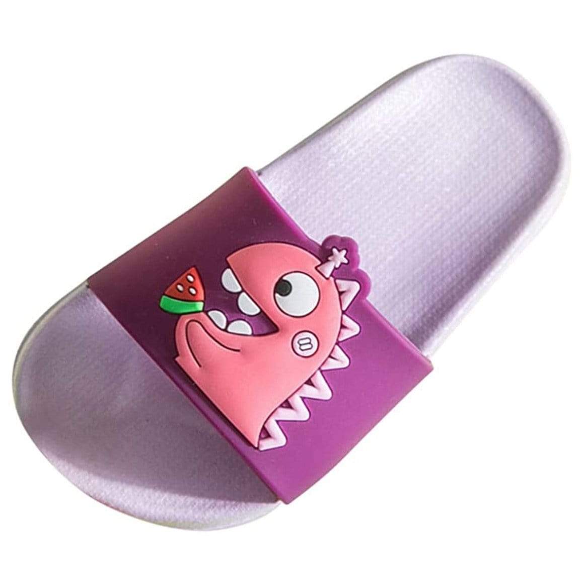 Chaussons Dinosaure Stégosaure Gourmand Violets