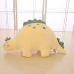 Peluche Dinosaure Jaune au Chapeau