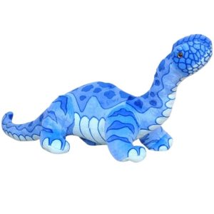 Dinosaure Diplodocus Peluche bleu
