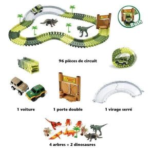 Dinosaure World Jouet 96 pièces- Dino Jurassic