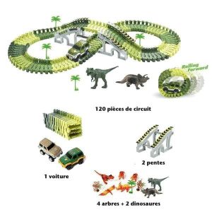 Dinosaure World Jouet 120 pièces- Dino Jurassic