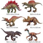 Figurines la Famille Dinosaure A