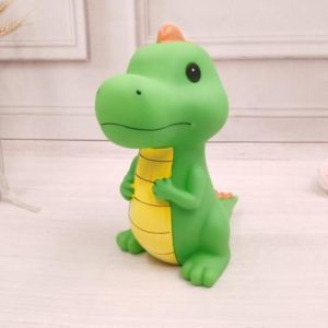 Tirelire Petit Dinosaure Vert