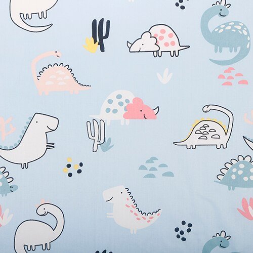 Tissu Coupon Dinosaure