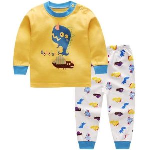 Pyjama Dessin Dinosaure Rose