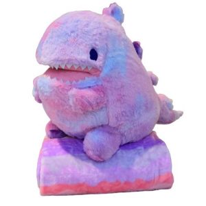 Peluche Dinosaure de Toutes Les Couleurs Rose