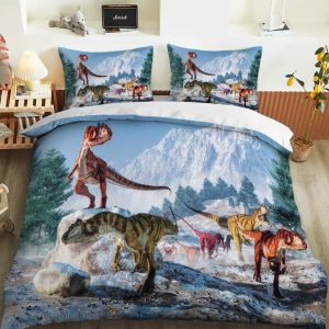 Housse de Couette Dinosaure Lit Enfant
