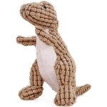 Peluche Chien Dinosaure Marron