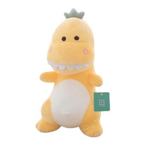 Peluche Dinosaure Jaune Enfant
