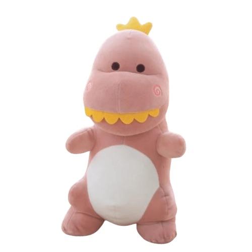 Peluche Dinosaure Rose Enfant