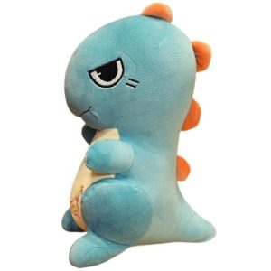 Petite Peluche Dinosaure Bleue