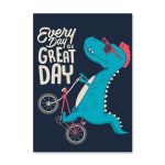 Poster Dinosaure Chambre