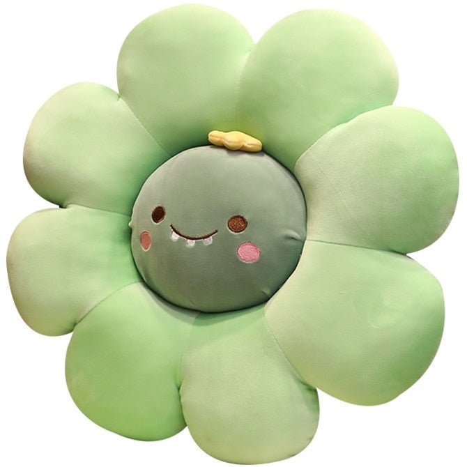 Pouf Enfant Dinosaure Vert