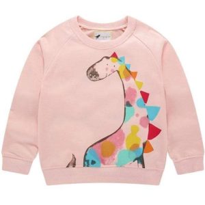 Pull Dinosaure Rose