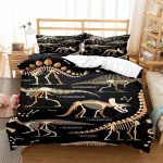 Housse de Couette Ado Garcon 140x200 Dinosaure