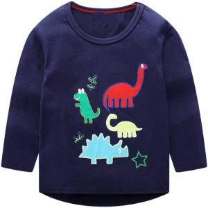 T-Shirt Dinosaures Multicolores