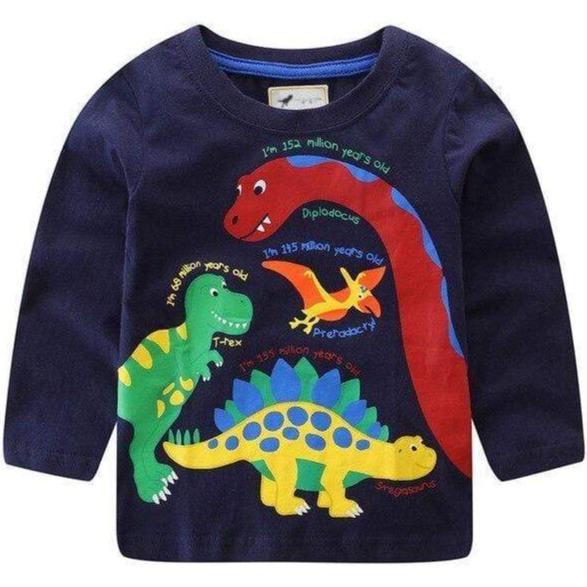 T-Shirt Dinosaures à Découvrir