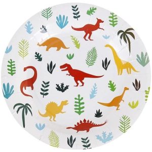 Assiette Anniversaire Dinosaure Jurassique