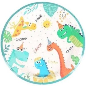 Assiette Anniversaire Dinosaure Roar