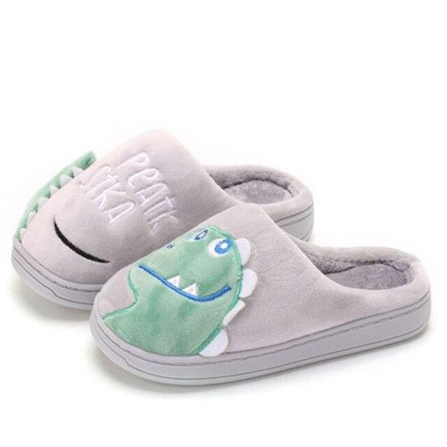 Chaussons Dinosaures Rembourres