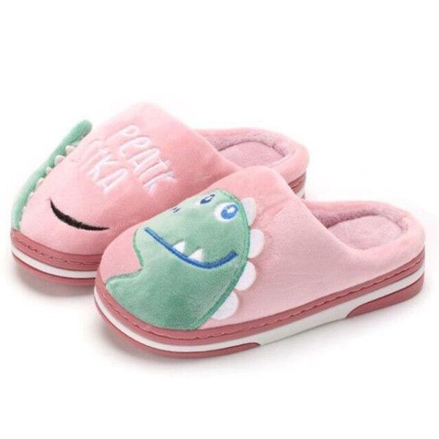 Chaussons Dinosaure Rembourres Femme