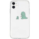 Coque iPhone Dinosaure Transparente