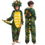 Costume Dinosaure en Tissu Pour Enfant