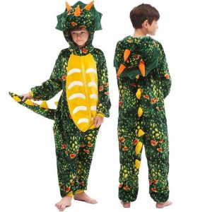 Costume Dinosaure en Tissu Pour Enfant