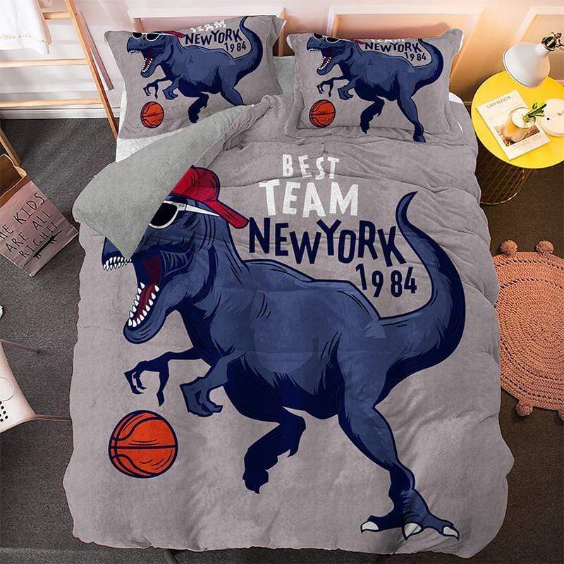 Housse de Couette Dinosaure Basketball