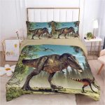 Housse de Couette Dinosaure Oviraptor