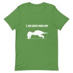 T-Shirt Dinosaure Tyrannosaure Vert