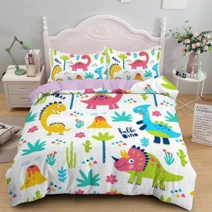 Parure Housse de Couette Dinosaure