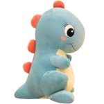 peluche dinosaure 2 couleurs