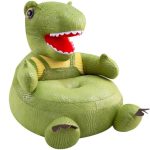Pouf Dinosaure Vert