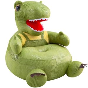 Pouf Dinosaure Vert