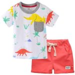 Ensemble Dinosaure T-Shirt et Short - Dino Jurassic