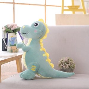 Peluche Dinosaure Tyrex Vert