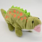Trousse Dinosaure Peluche Vert