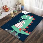 Tapis Dinosaure Spatial