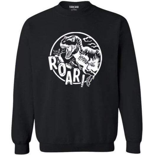 Pull Dinosaure Homme Noir
