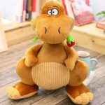 Peluche Dino Marron