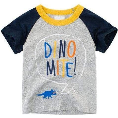 T-Shirt Garçon Dinosaure - Dino Jurassic