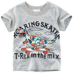 T-Shirt Dinosaure 4 Ans - Dino Jurassic