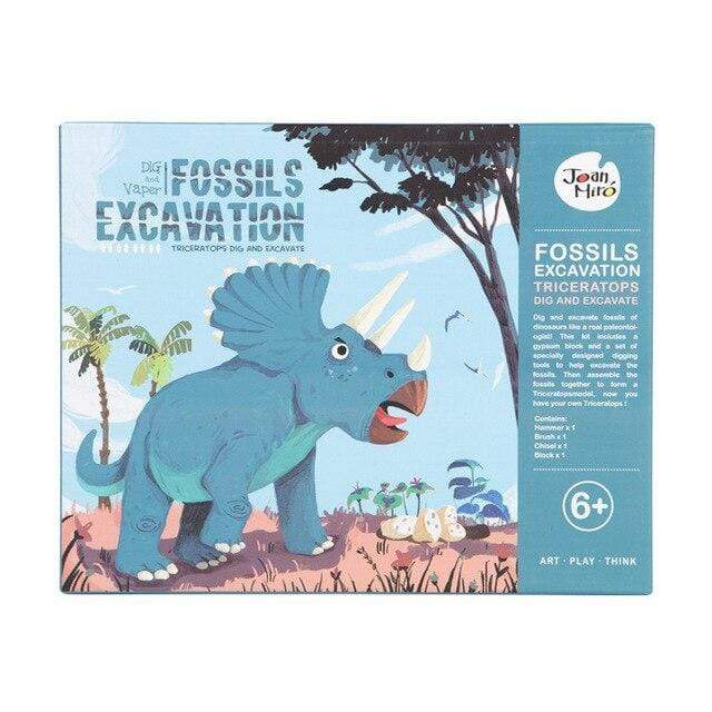 Jouet Fouille Dinosaure Tricératops - Dino Jurassic